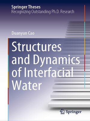 cover image of Structures and Dynamics of Interfacial Water